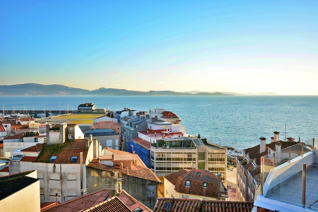Precioso Apartamento En El Centro De Sanxenxo Bagian luar foto